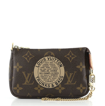 Louis Vuitton Pochette Accessoires Limited Edition Monogram Canvas Mini