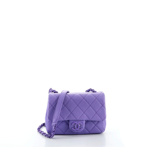 lavender chanel purse