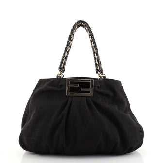 Fendi Mia Tote Zucca Canvas Large