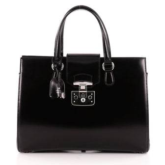 Gucci Lady Lock Tote Leather Medium