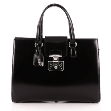 Gucci Lady Lock Tote Leather Medium