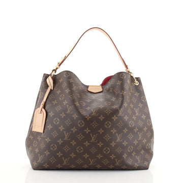 Louis Vuitton Graceful Handbag Monogram Canvas MM