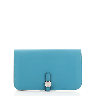 Hermes Dogon Duo Combined Wallet Leather