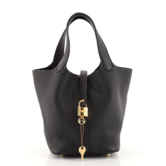 Hermes Picotin Lock Bag Clemence PM