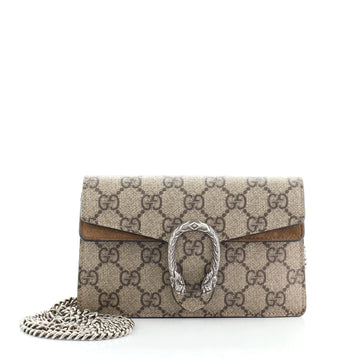 Gucci Dionysus Bag GG Coated Canvas Super Mini