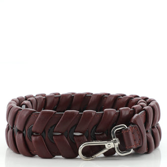 Fendi Strap You Shoulder Strap Braided Leather