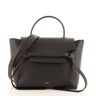 Celine Belt Bag Textured Leather Nano