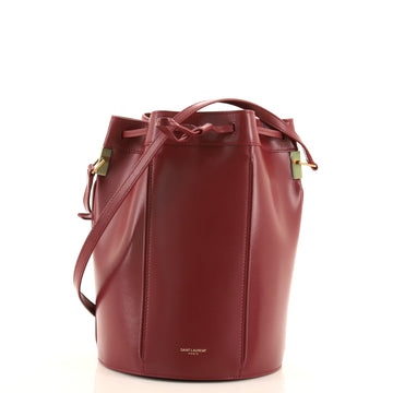 Saint Laurent Talitha Bucket Bag Leather Medium