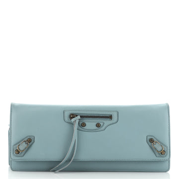 Balenciaga Papier Wand Clutch Calfskin
