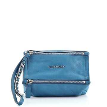 Givenchy Pandora Wristlet Clutch Leather