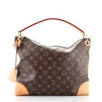Louis Vuitton Berri Handbag Monogram Canvas PM