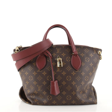 Louis Vuitton Flower Zipped Tote Monogram Canvas MM