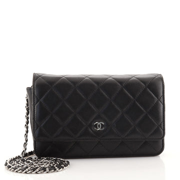 Chanel Wallet on Chain Quilted Lambskin