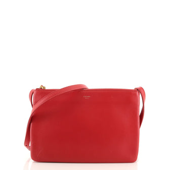 Celine Trio Crossbody Bag Leather Small