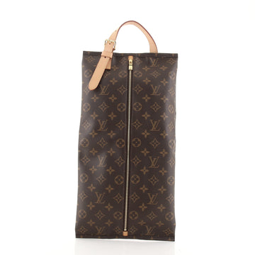 Louis Vuitton Shoe Pouch Monogram Canvas