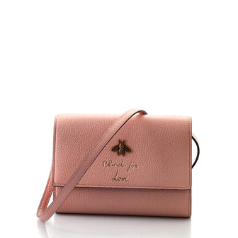 Gucci Animalier Crossbody Bag Leather