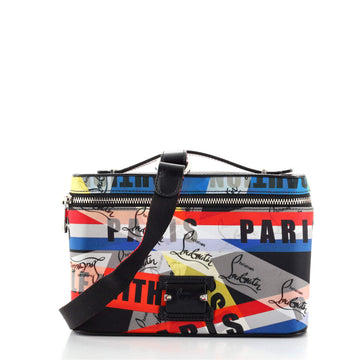 Christian Louboutin Kypipouch Crossbody Bag Printed Leather Small