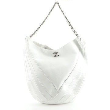 Chanel Droplet Hobo Patent Medium