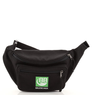 Balenciaga Explorer Belt Bag Canvas with Applique Medium