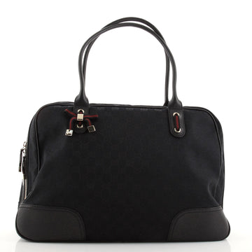 Gucci Princy Boston Bag GG Canvas Large
