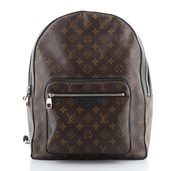 Louis Vuitton Josh Backpack Macassar Monogram Canvas