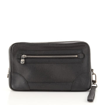 Louis Vuitton Pavel Handbag Taiga Leather