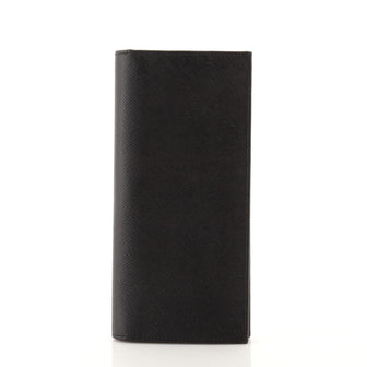 Prada Bifold Wallet Saffiano Leather Long