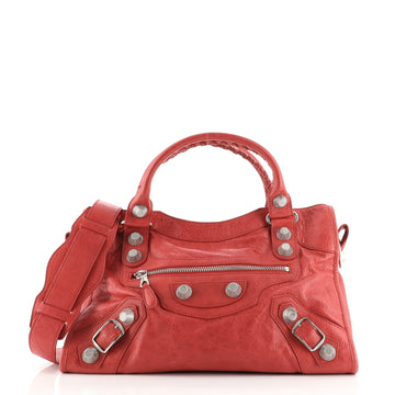 Balenciaga City Giant Studs Bag Leather Medium