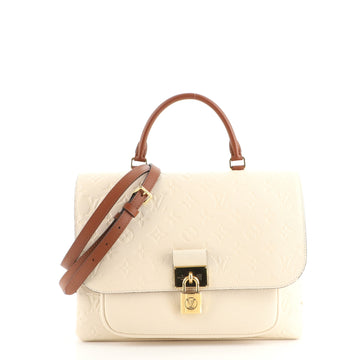 Louis Vuitton Marignan Handbag Monogram Empreinte Leather
