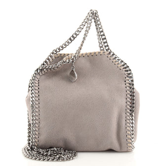 Stella McCartney Falabella Fold Over Crossbody Bag Shaggy Deer Tiny