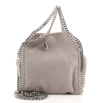 Stella McCartney Falabella Fold Over Crossbody Bag Shaggy Deer Tiny