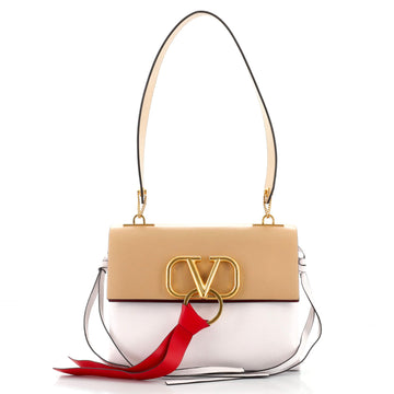 Valentino VRing Shoulder Bag Leather Small