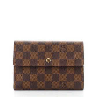Louis Vuitton Porte Tresor Etui Papiers Wallet Damier