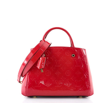 Louis Vuitton Montaigne Handbag Monogram Vernis BB