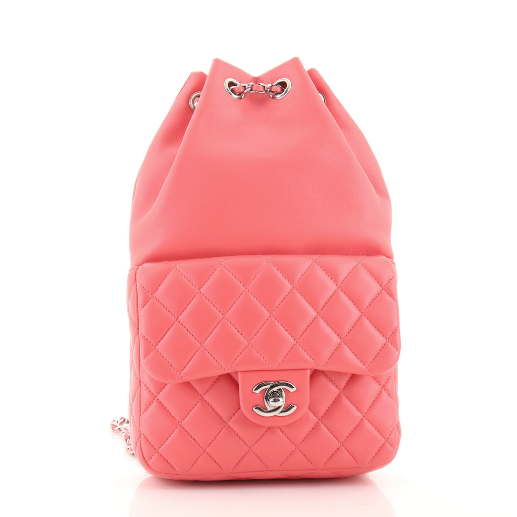 Shop CHANEL Women's Pink Backpacks
