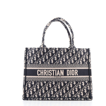 Christian Dior Book Tote Oblique Canvas Small