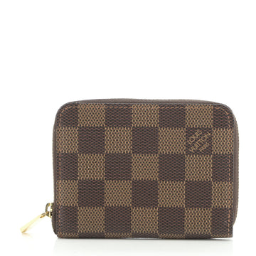 Louis Vuitton Zippy Coin Purse Damier
