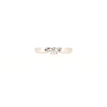 Tiffany & Co. Harmony Solitaire Ring Platinum with RBC Diamond I/VS1 0.21CT