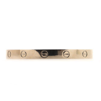 Cartier Love Cuff Bracelet 18K White Gold