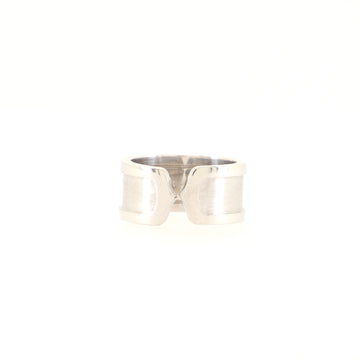 Cartier C de Cartier Ring 18K White Gold 10mm