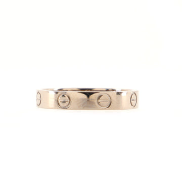 Cartier Love Wedding Band Ring 18K White Gold