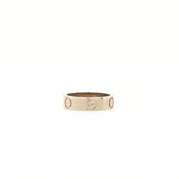 Cartier Love Band Ring 18K White Gold