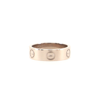 Cartier Love Band Ring 18K White Gold
