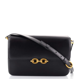 Saint Laurent Le Maillon Shoulder Bag Leather Medium