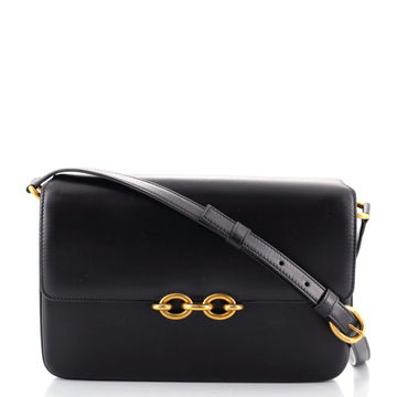 Saint Laurent Le Maillon Shoulder Bag Leather Medium