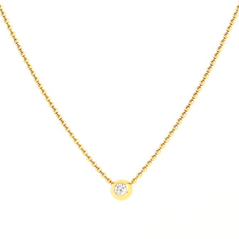 Cartier Vintage Perles de Diamants Necklace 18K Yellow Gold with Diamonds