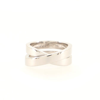 Cartier Paris Nouvelle Vague Crossover Ring 18K White Gold