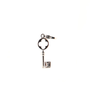 Louis Vuitton Key Charm Pendant & Charms 18K White Gold