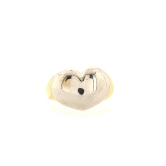 Piaget Heart Ring 18K White and Yellow Gold