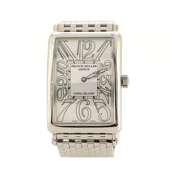 Franck Muller Long Island Automatic Watch Stainless Steel 33